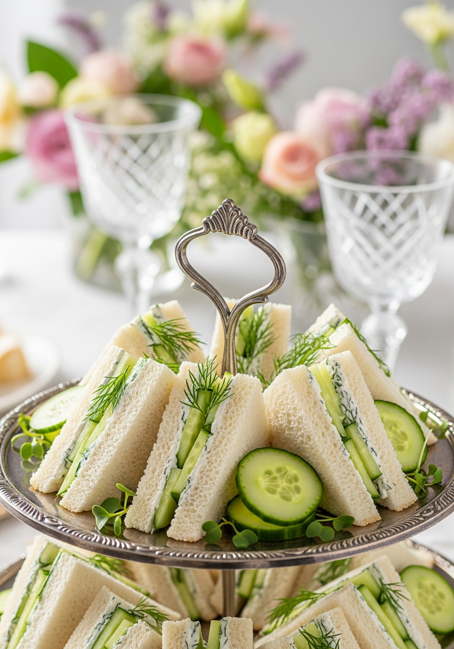 18. Cucumber Tea Sandwiches