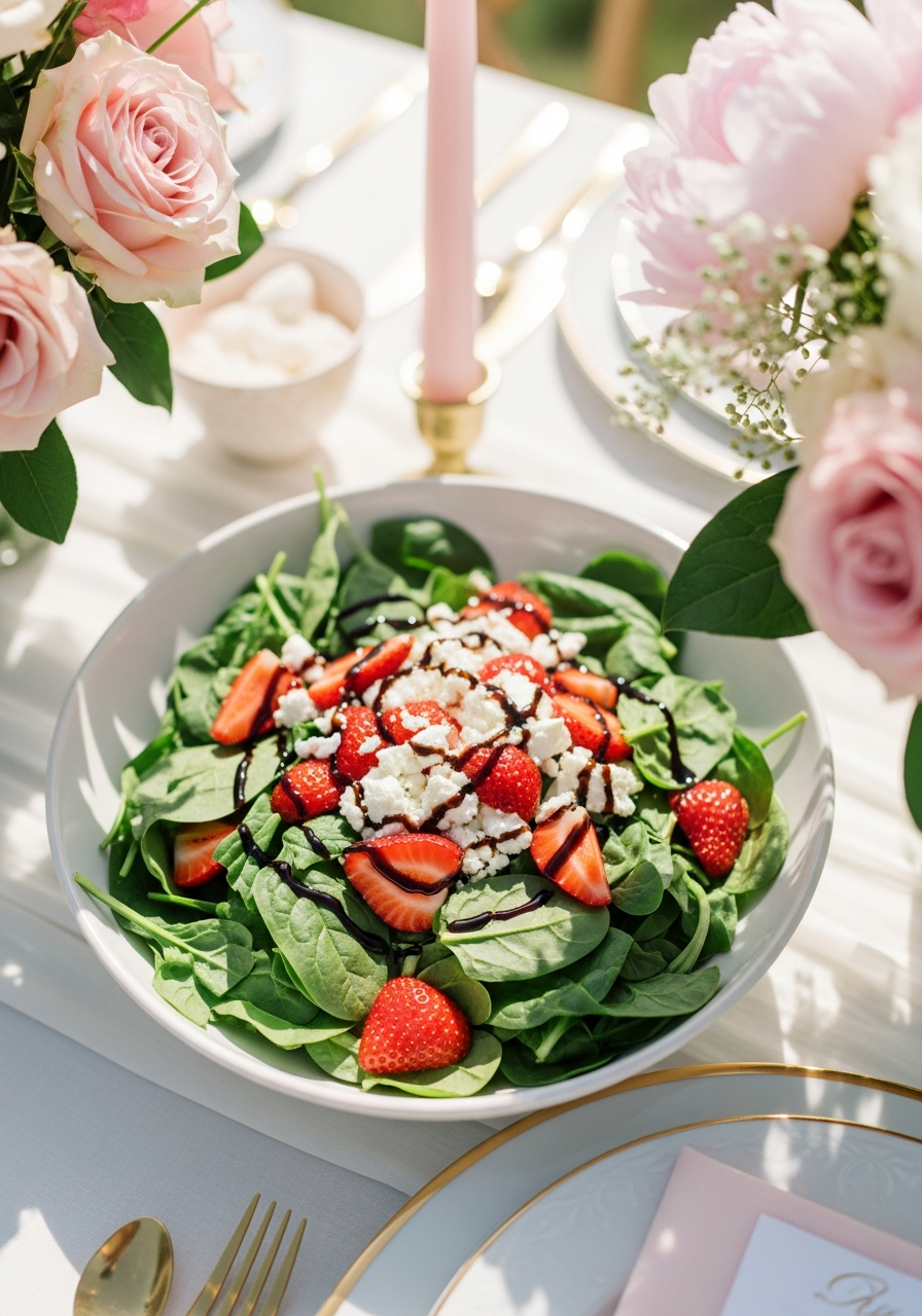 20. Strawberry Spinach Salad