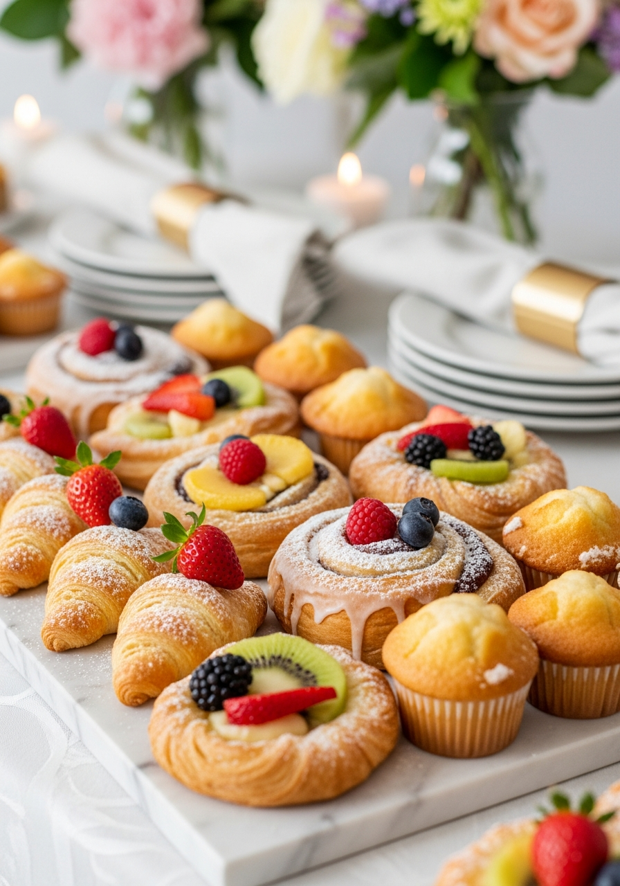 4. Assorted Breakfast Pastry Platter