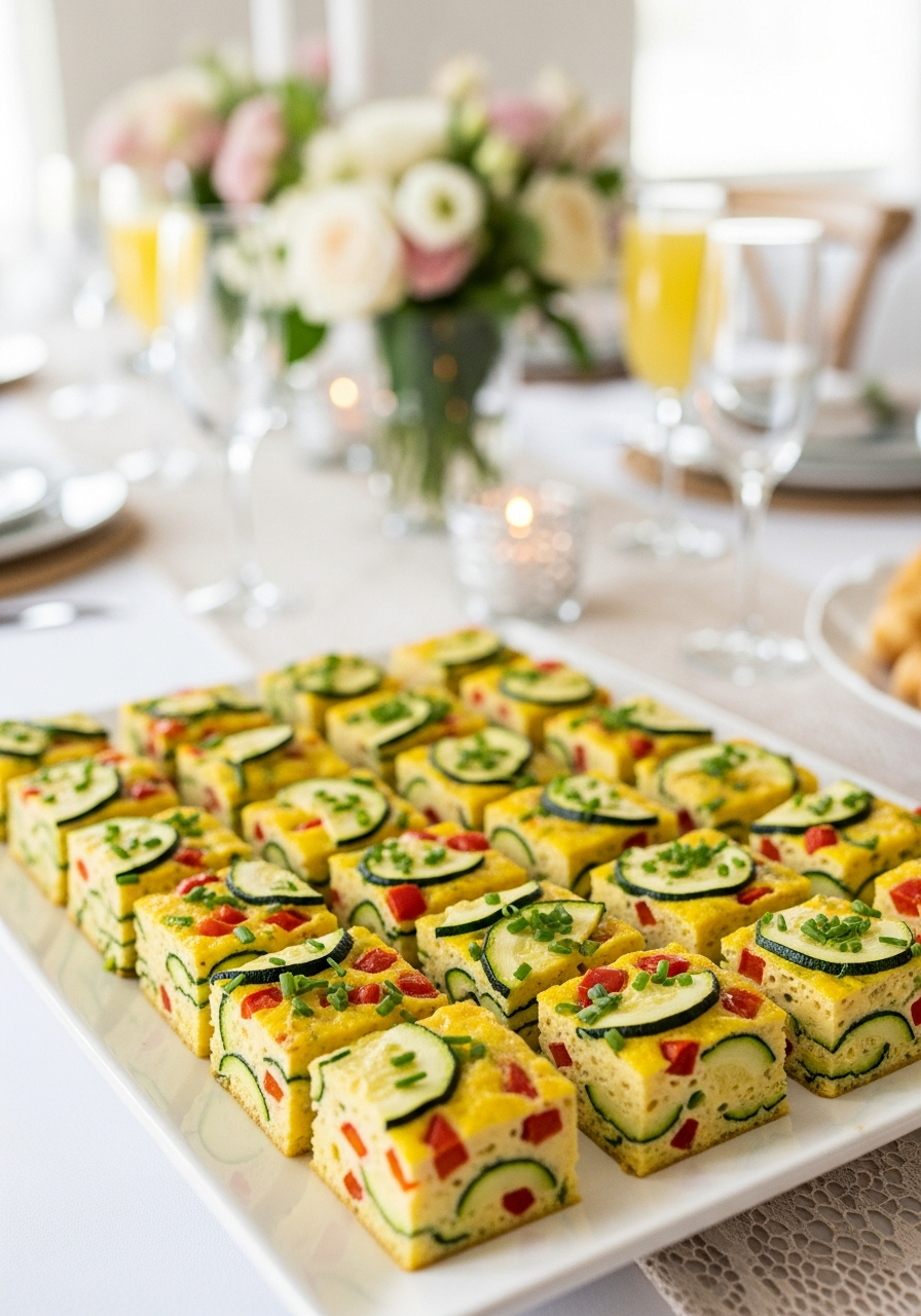 43. Garden Vegetable Frittata Squares