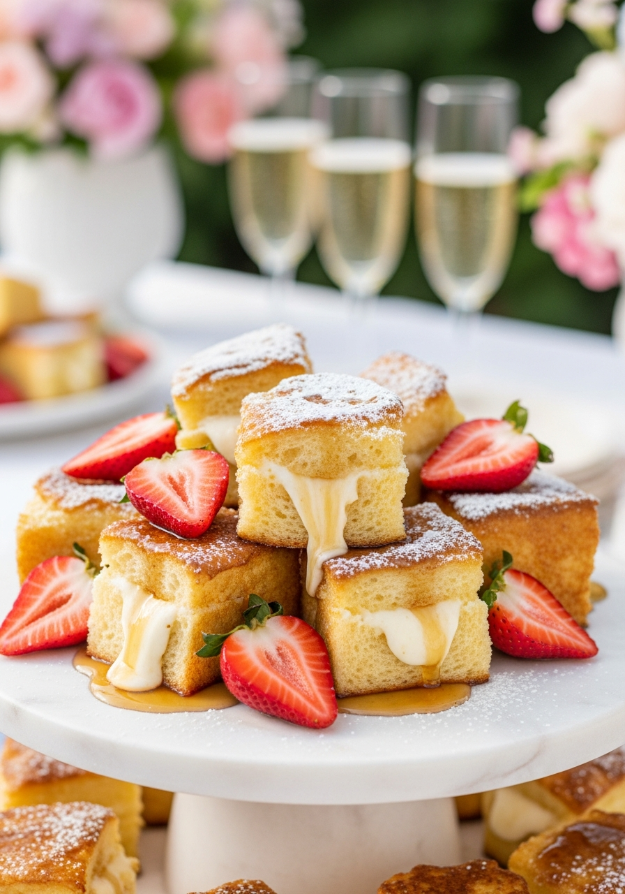 45. Stuffed French Toast Bites