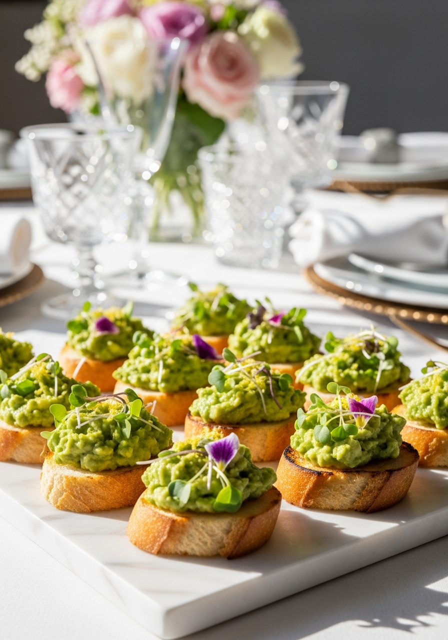 6. Mini Avocado Toast Bites