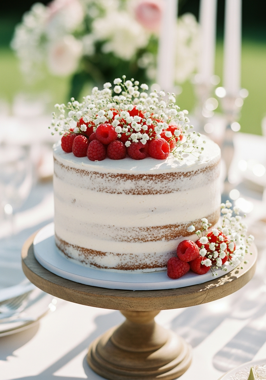 45. Naked Bridal Shower Cake