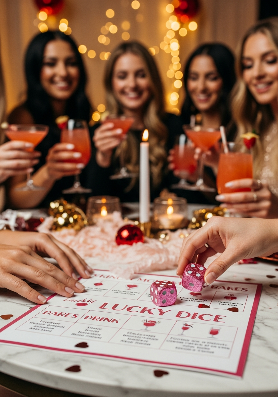 12. Lucky Dice Drinking Game