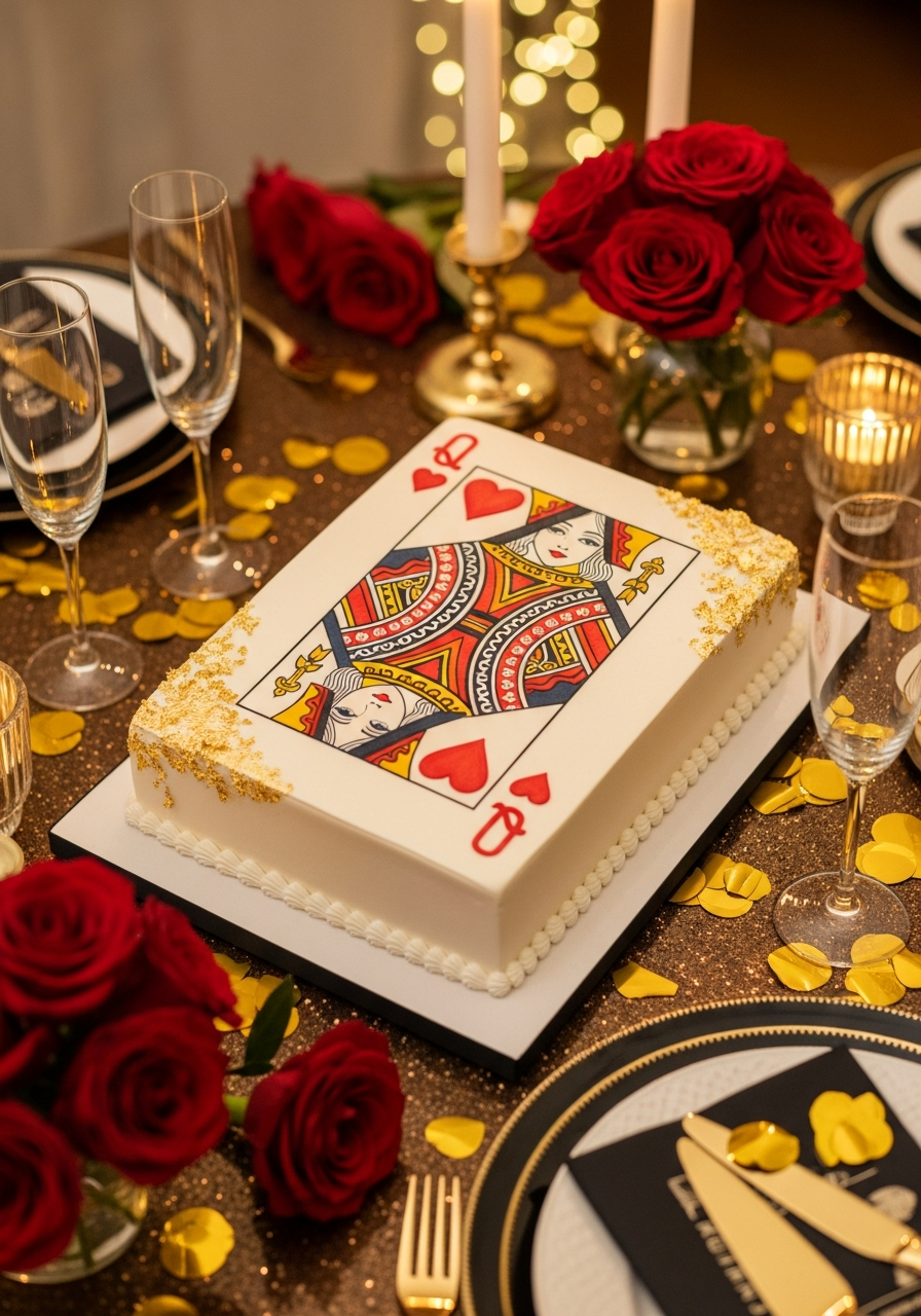 33. Queen of Hearts Cake