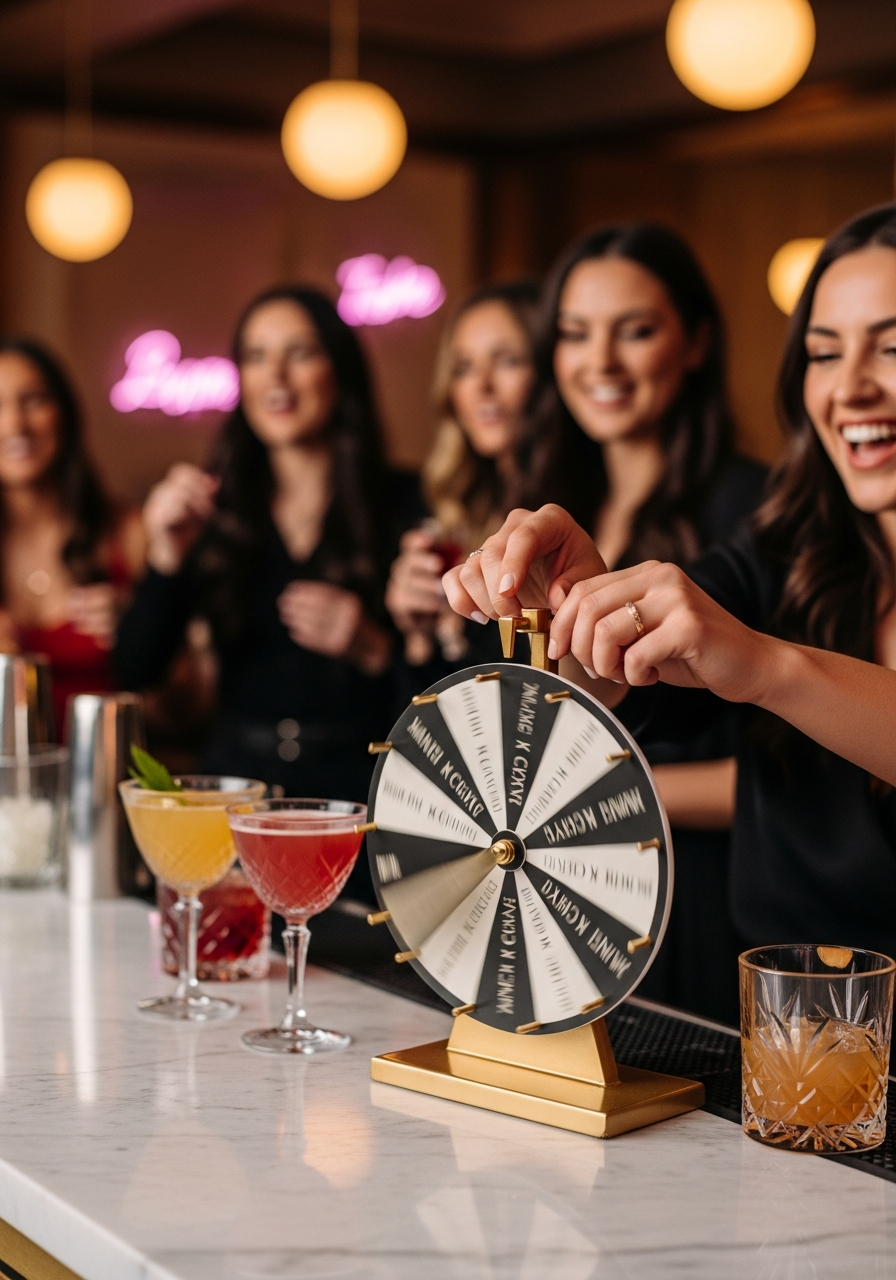 37. Lucky Shot Wheel Drinks