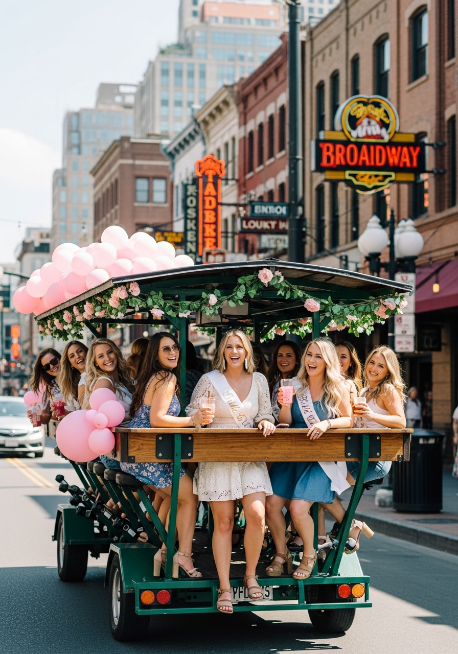 2. Pedal Tavern Party Ride