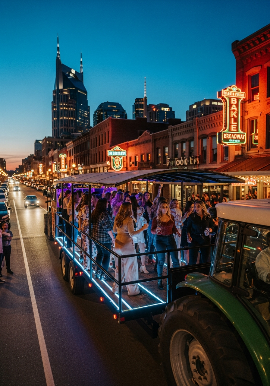 25. Nashville Party Tractor Ride