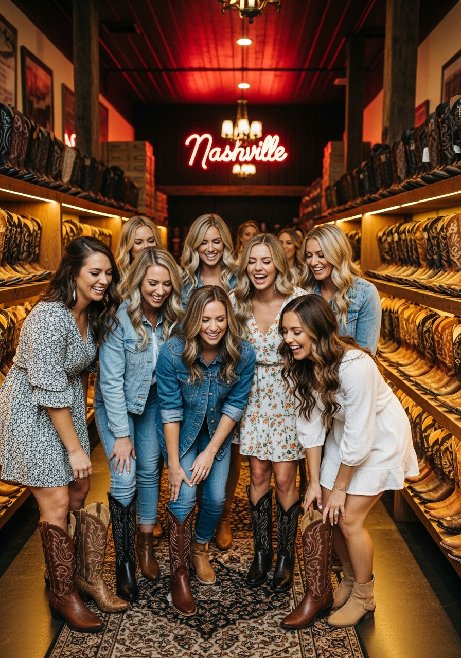 26. Cowboy Boot Shopping Trip