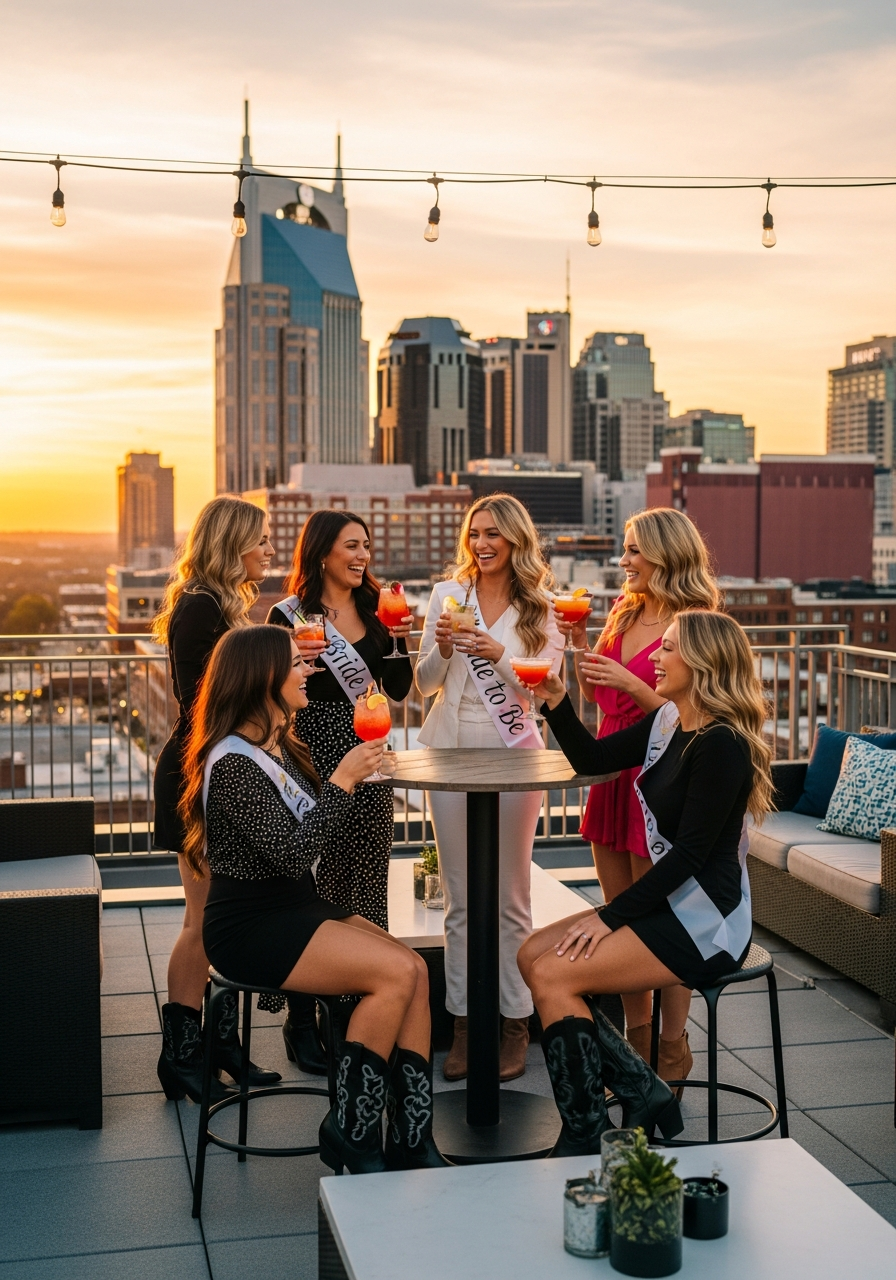 4. Rooftop Bar Sunset Party