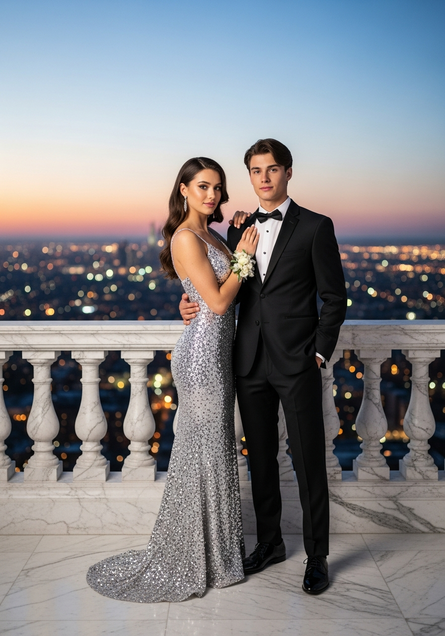 28. Balcony Prom Shot