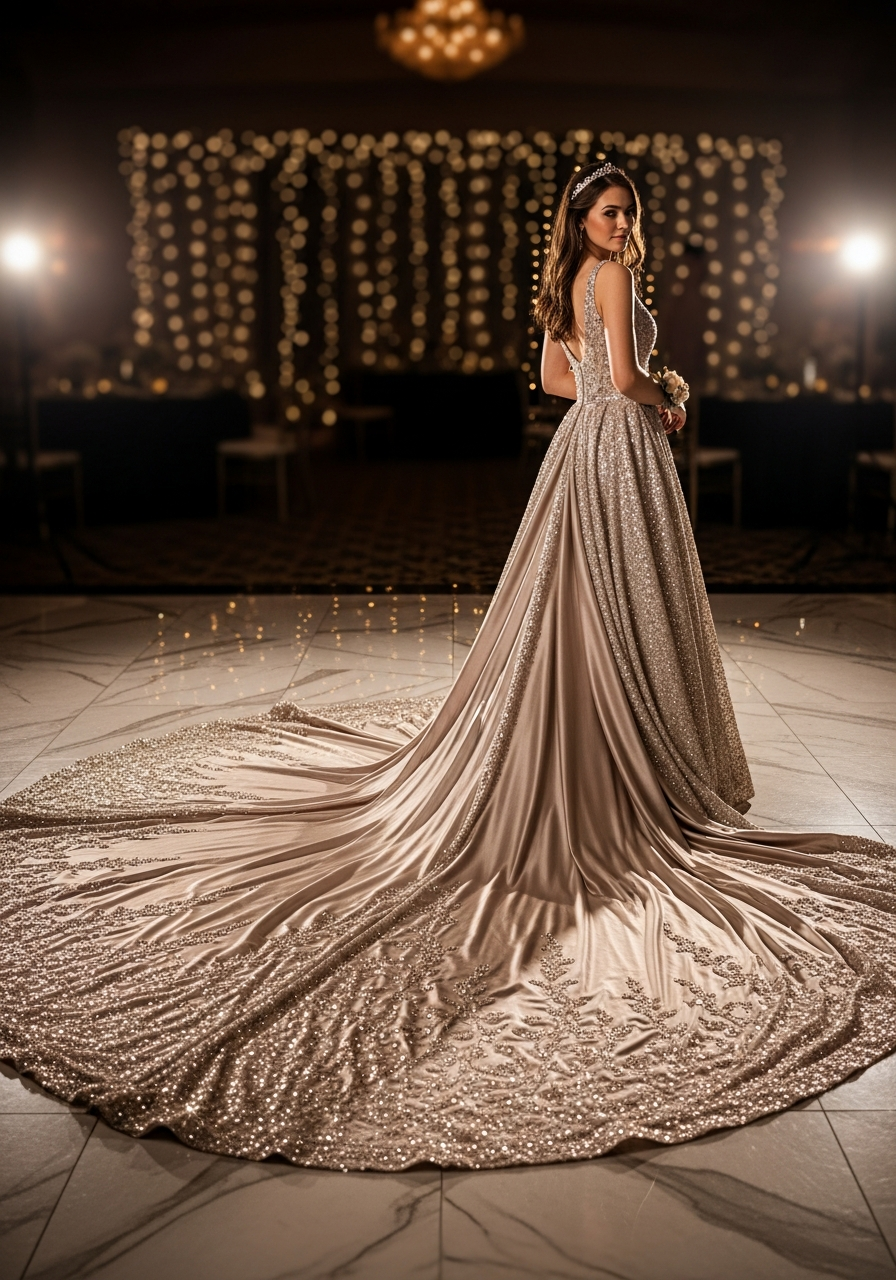 34. Dress Train Pose