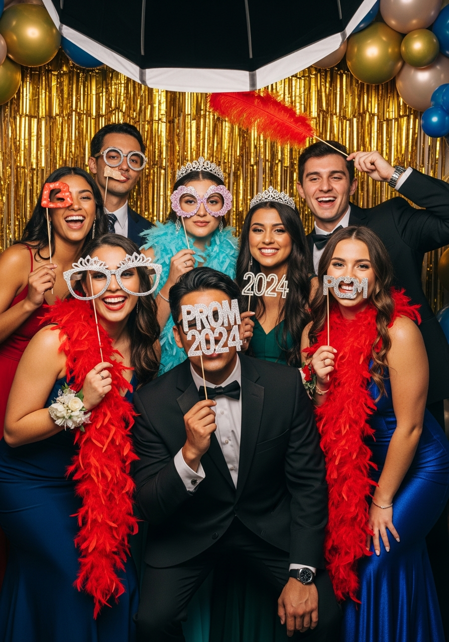 39. Prom Photo Booth Pose