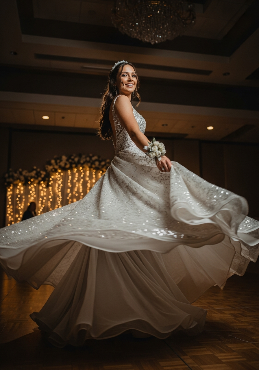 4. The Dress Twirl Photo