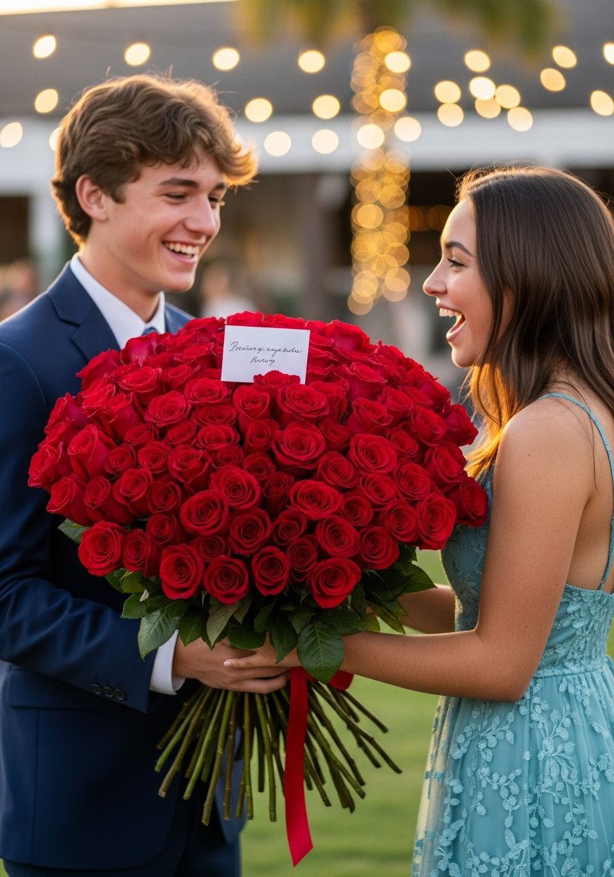 1. Classic Rose Bouquet Surprise