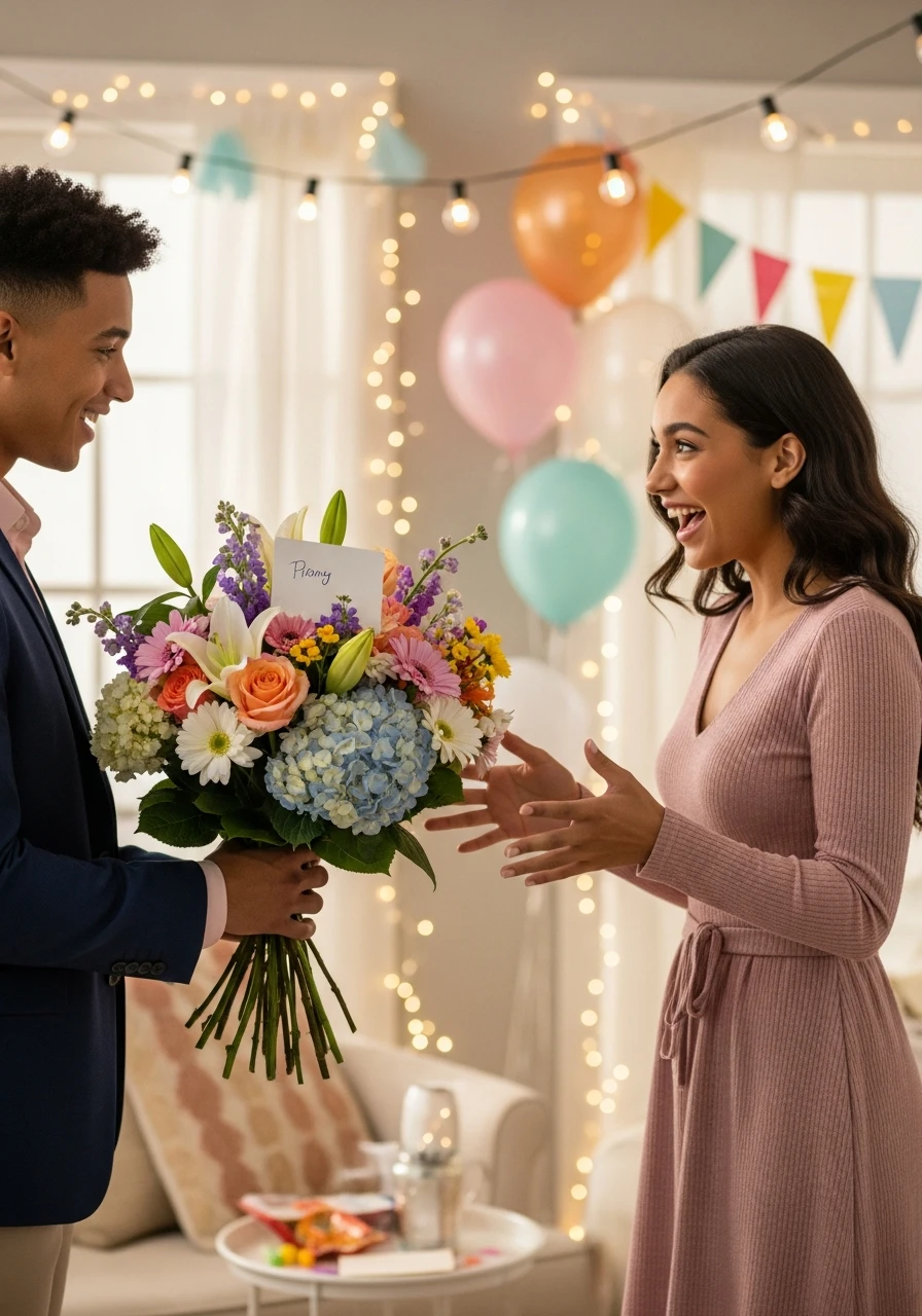 Blooming Prom Question - 40 Promposal Ideas for Girlfriend