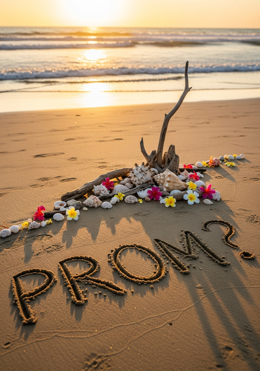 12. Sand Written Beach Question