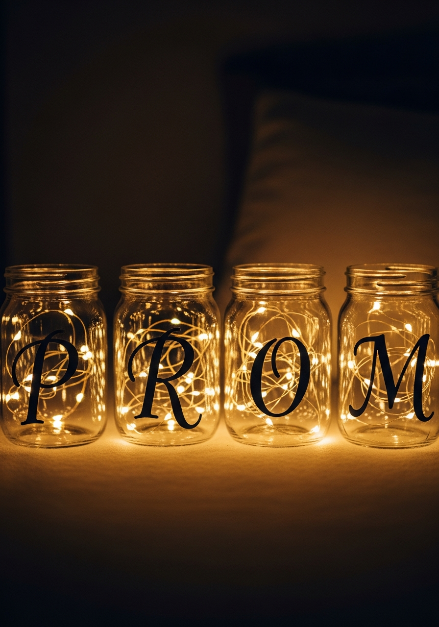 14. Fairy Light Jar Message