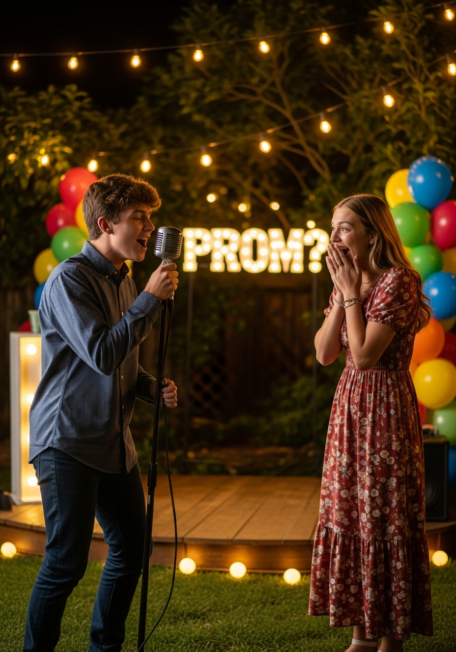 17. Musical Karaoke Serenade Performance