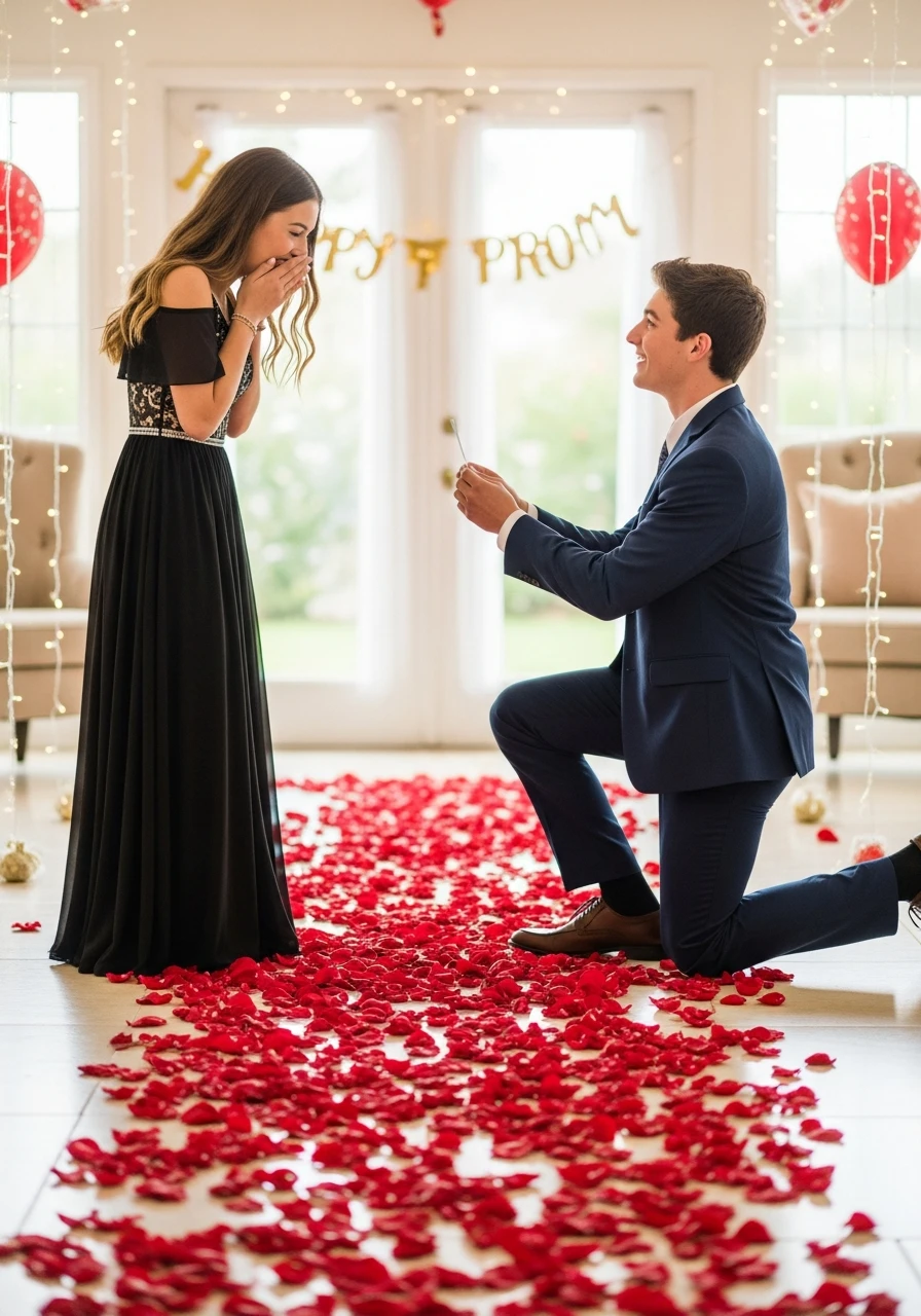 Petal Path Prom - 40 Promposal Ideas for Girlfriend