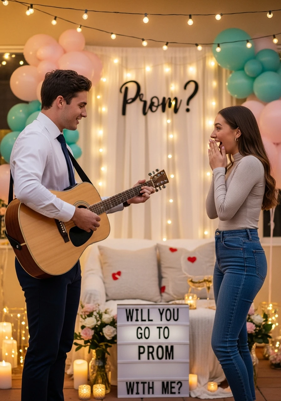 Sing Your Prom Ask - 40 Promposal Ideas for Girlfriend
