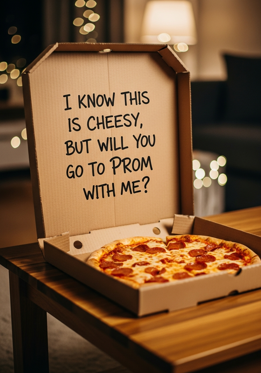 3. Cheesy Pizza Box Question