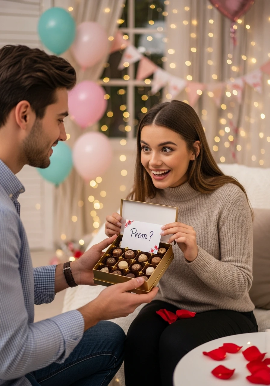 Sweet Prom Invitation - 40 Promposal Ideas for Girlfriend