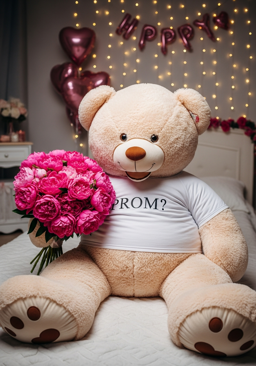 33. Giant Teddy Bear Surprise