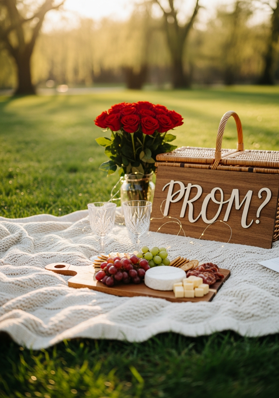 4. Outdoor Romantic Picnic Setup