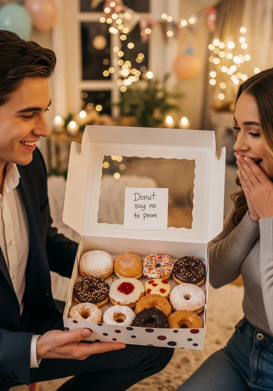 Donut Say No - 40 Promposal Ideas for Girlfriend