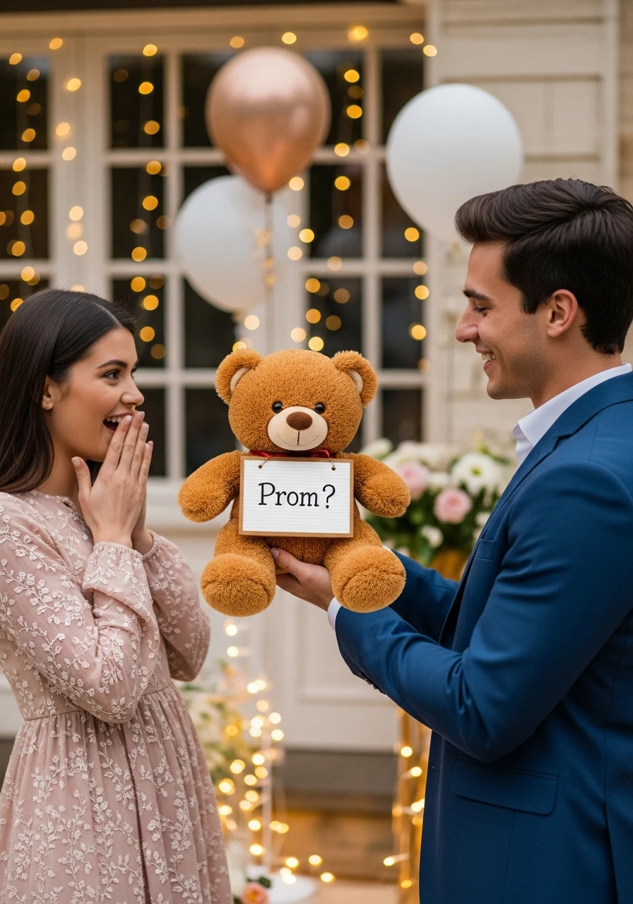 Beary Sweet Prom - 40 Promposal Ideas for Girlfriend