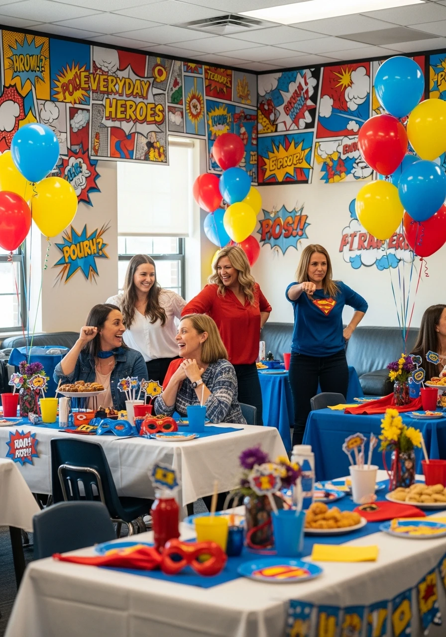 Everyday Heroes Celebrate Teachers - Teacher Appreciation Week Theme Ideas