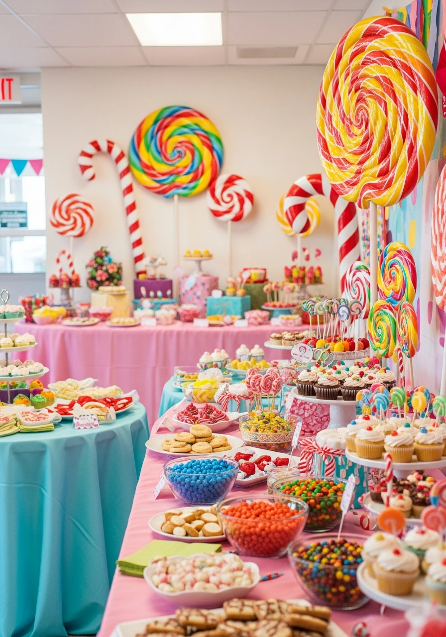 Enter Candy Land - Teacher Appreciation Week Theme Ideas