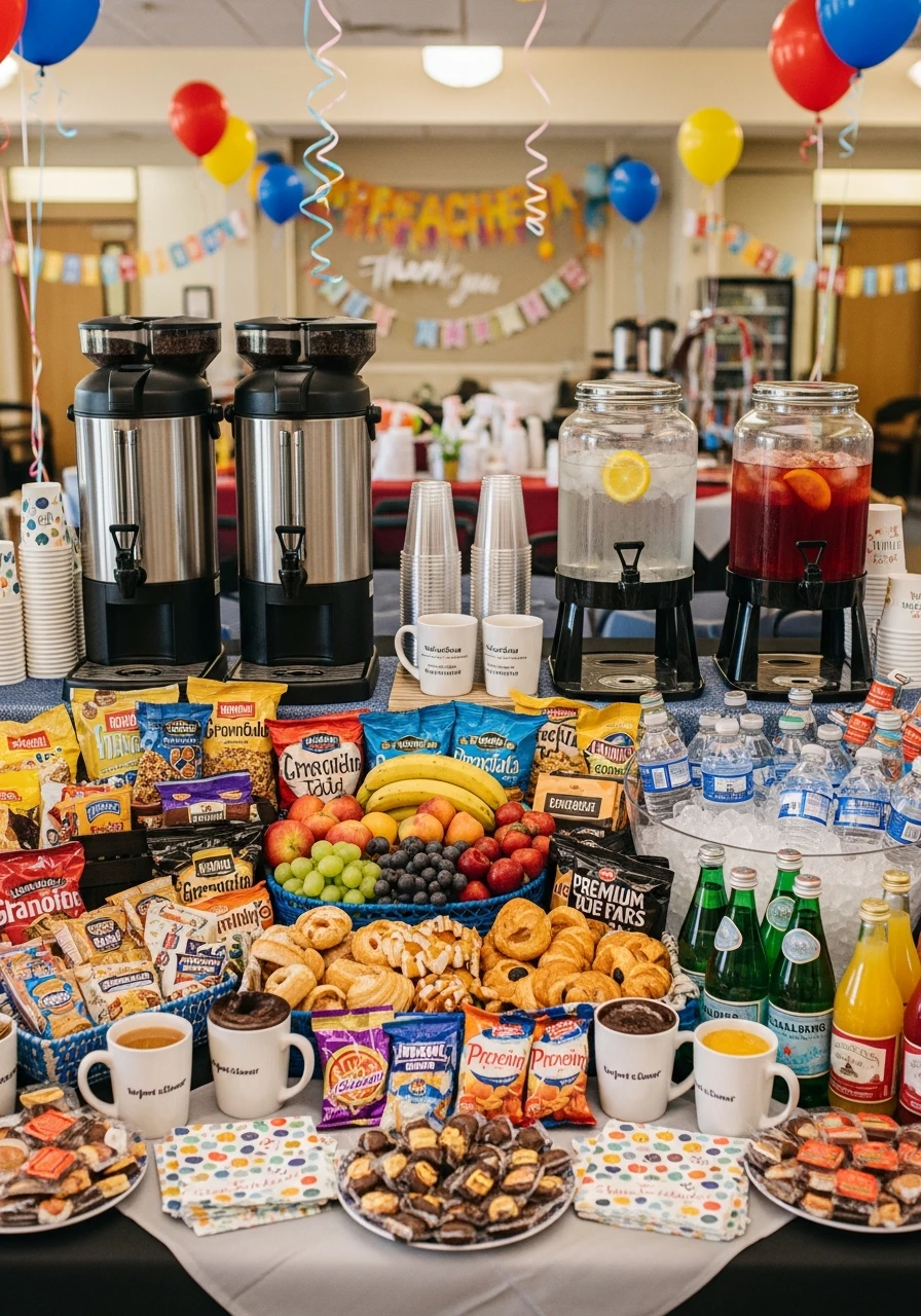 Teacher Fuel Station - Teacher Appreciation Week Theme Ideas