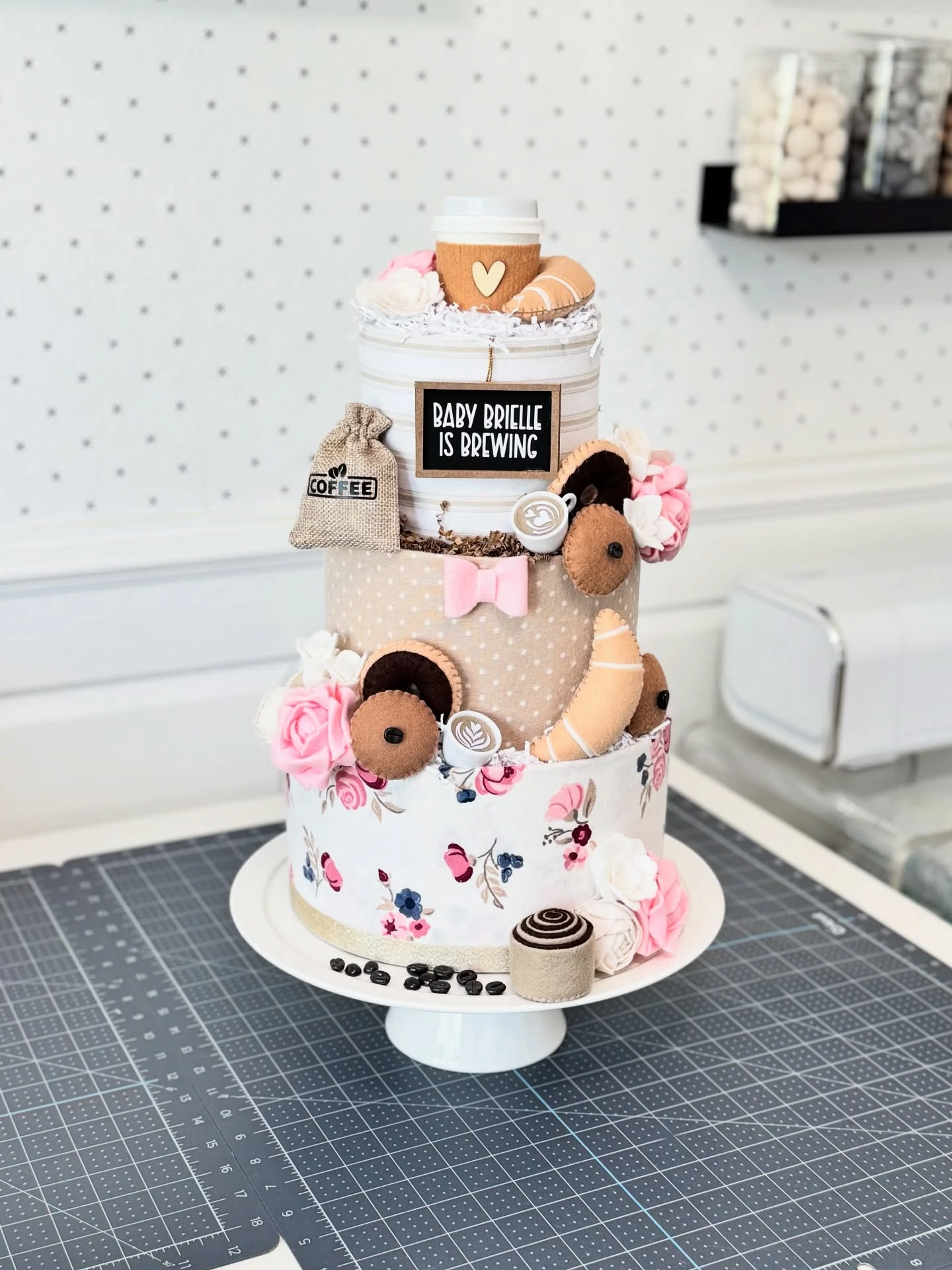20. Make The Diaper Cake Useful