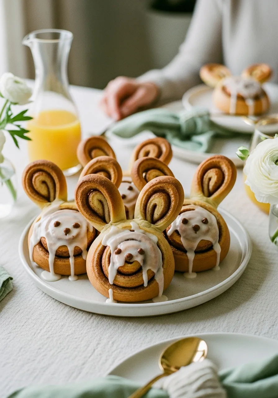 20. Cinnamon Roll Bunnies