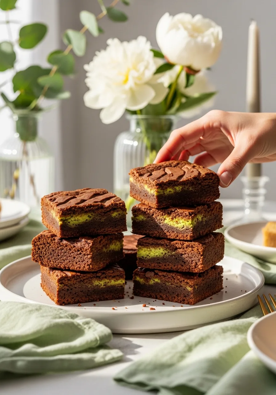 23. Fudgy Avocado Brownies