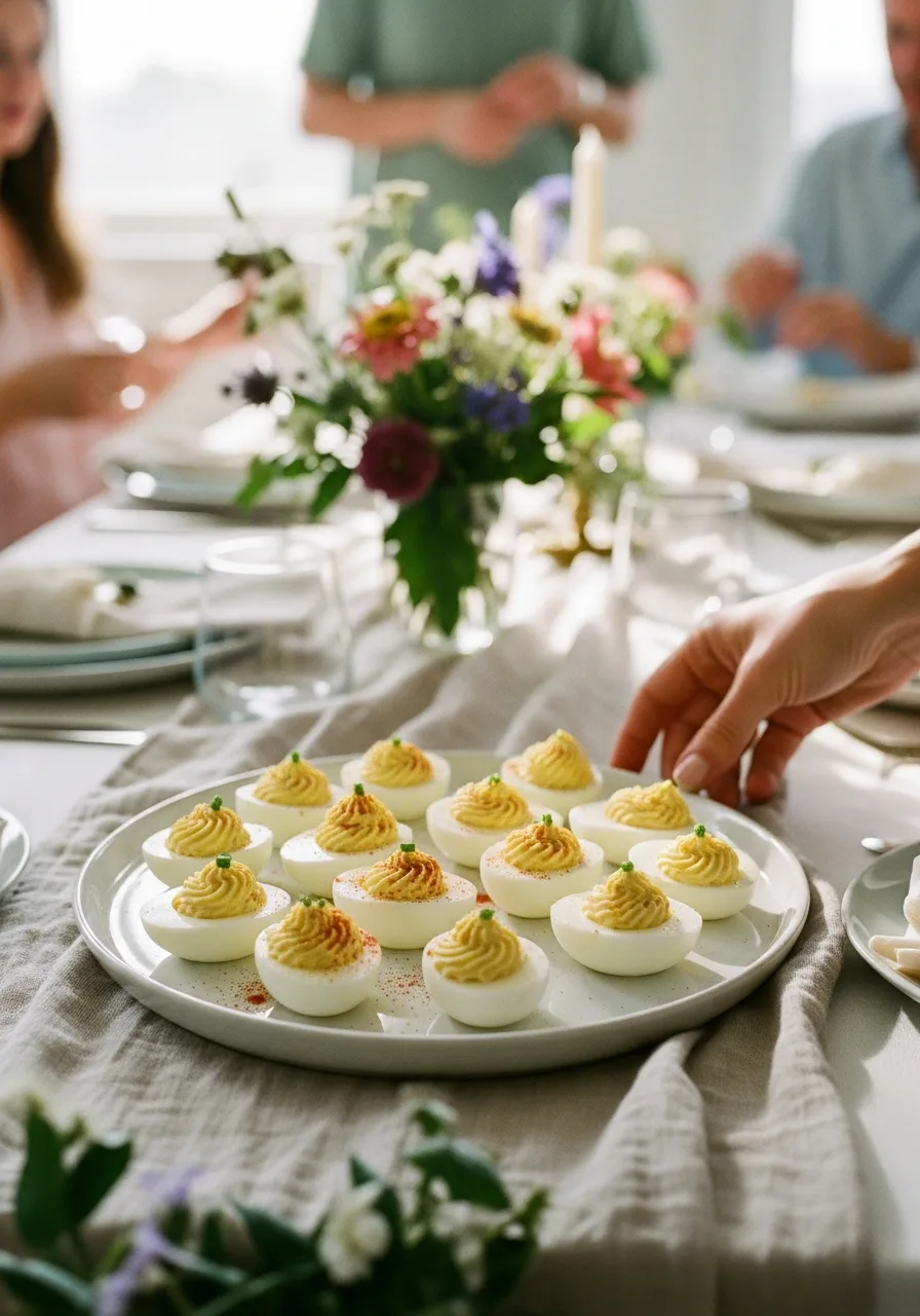 3. Classic Creamy Deviled Eggs