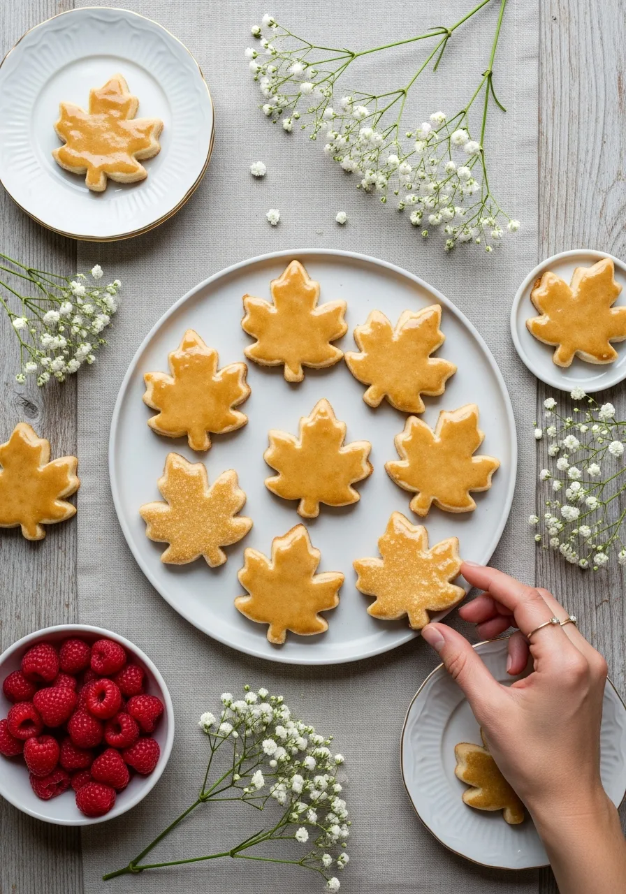 30. Maple Shortbread Cookies