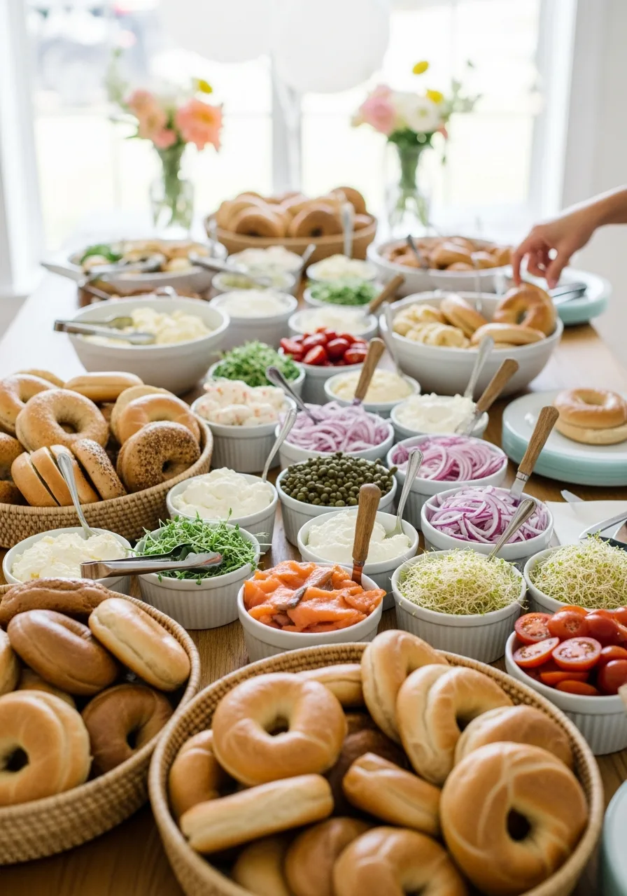 35. Self-Serve Bagel Bar