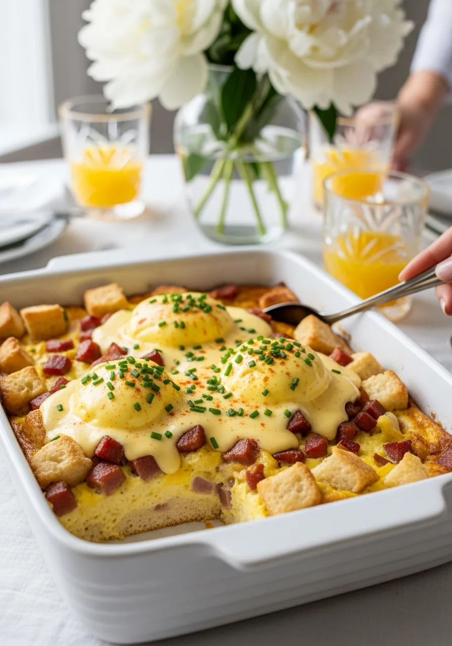 45. Eggs Benedict Casserole