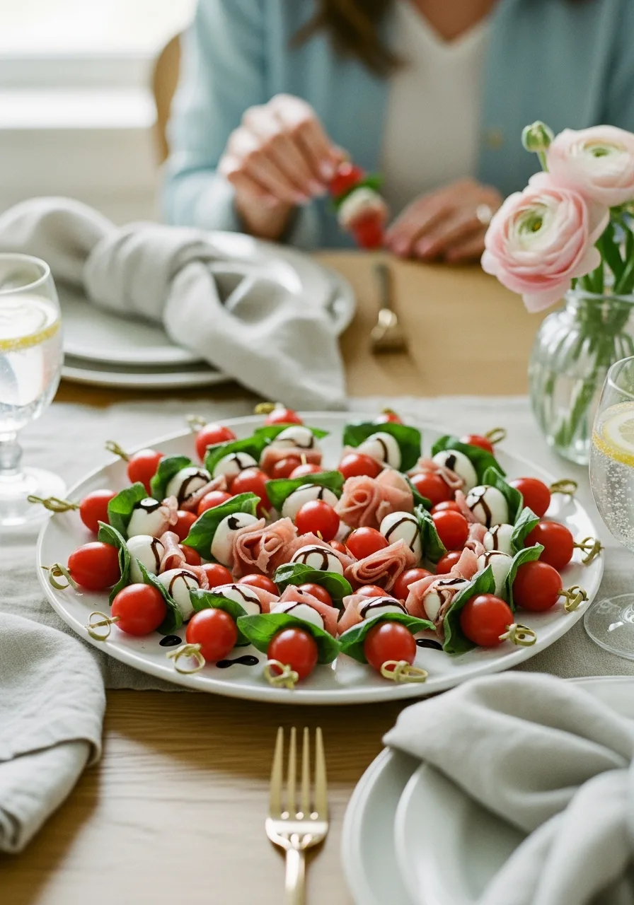 5. Italian Antipasto Skewers