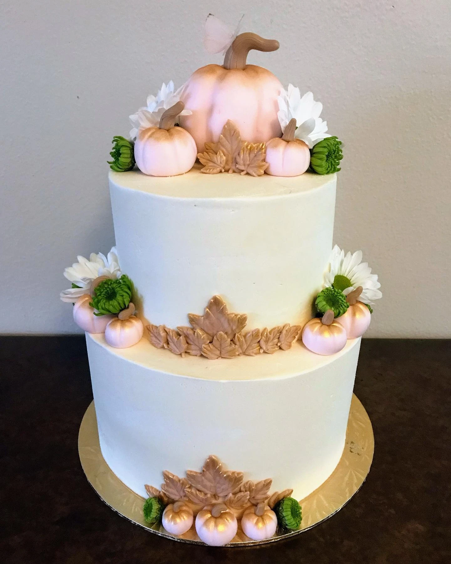 16. Our Little Pumpkin Cake