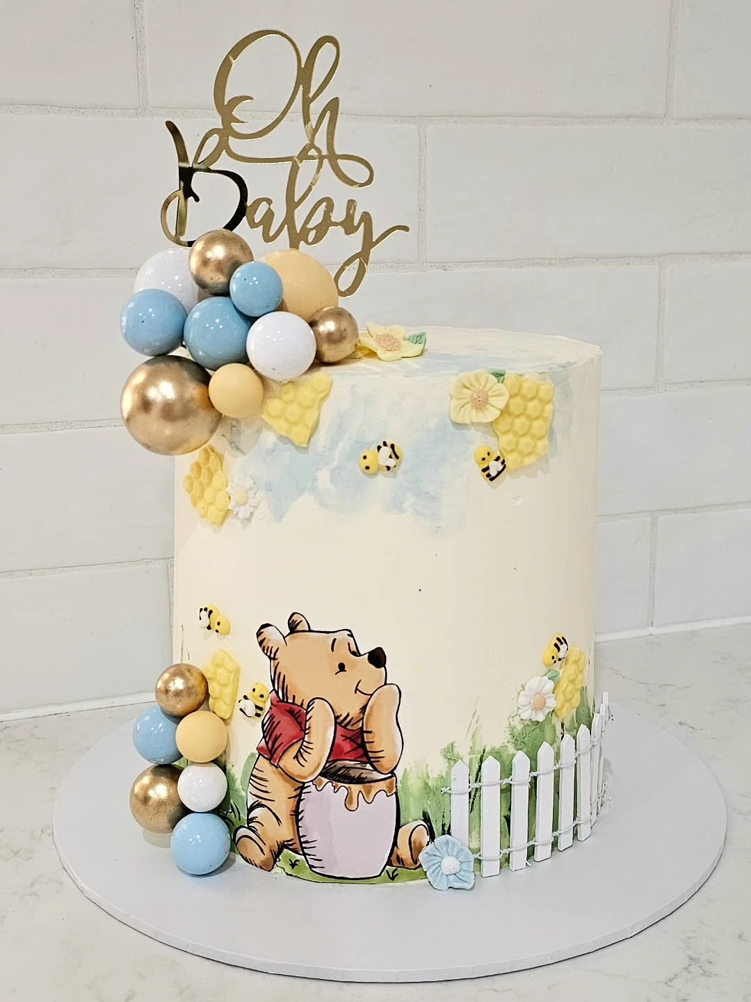 8. Painted Winnie the Pooh