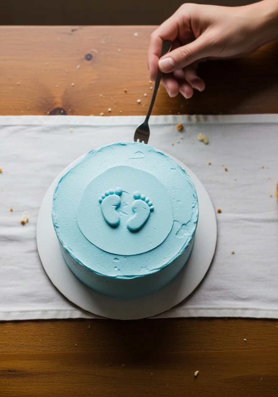 12. Minimalist Baby Feet Design