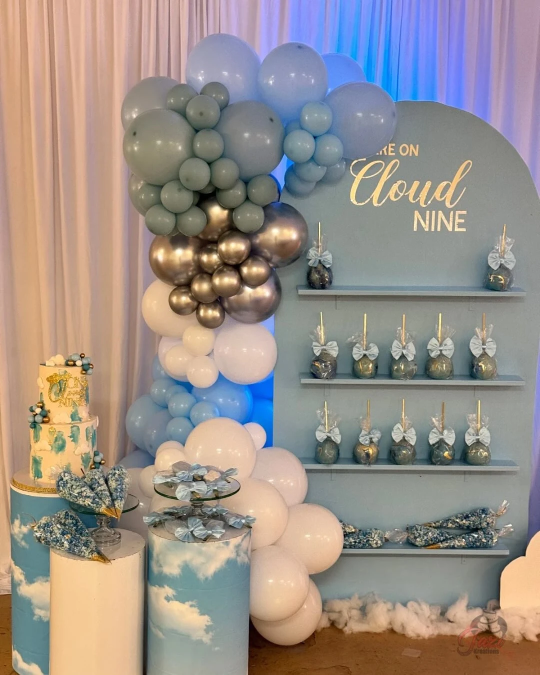 7. A Favor Display Wall