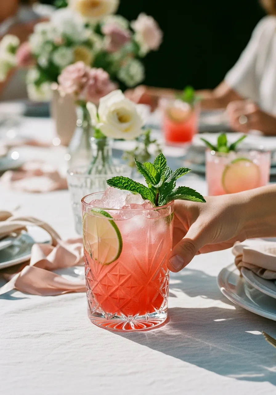 11. Watermelon-Lime-Mint Cooler