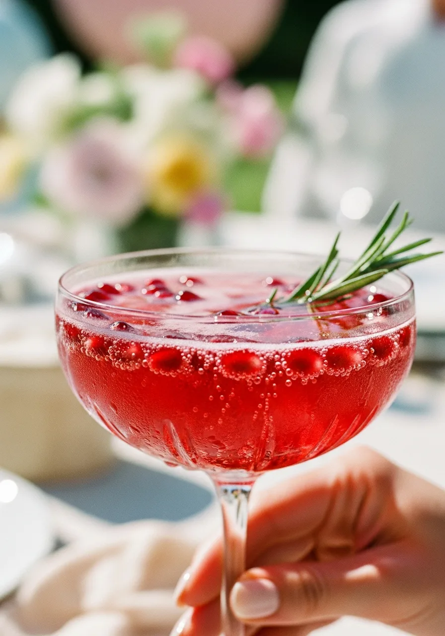 15. Pomegranate Spritzer