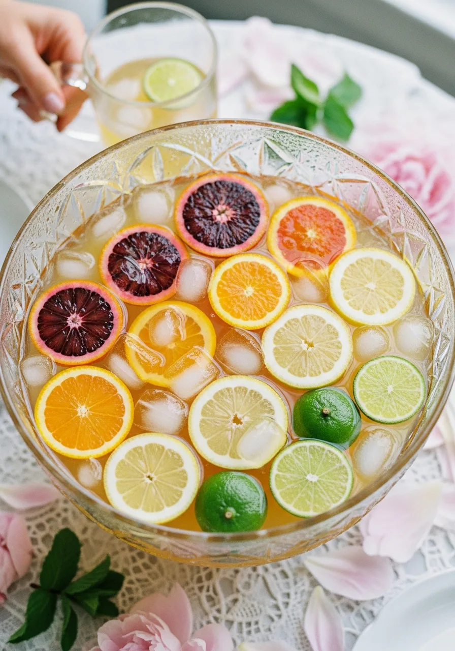 16. Citrus Rainbow Punch