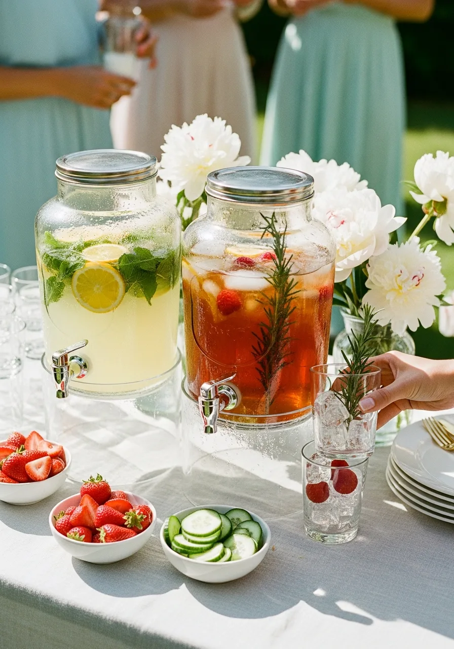19. Lemonade or Iced Tea Bar